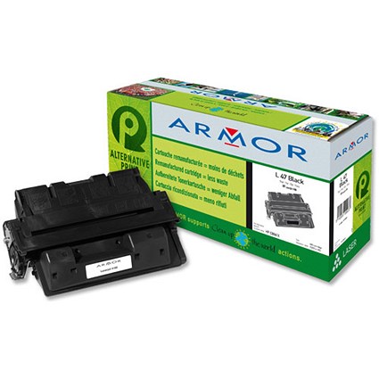 Armor Compatible Laser Toner Cartridge High Yield Black [HP No. 504A C8061X Equivalent] Ref K11892