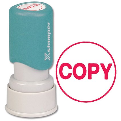 Xstamper Circular Word Stamp Pre-inked Reinkable - Copy - Diameter 22mm
