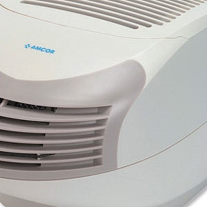 Amcor AM60 Air Purifier 240V 3 Speed Fan with Carbon Odour Filter W225xD395xH190mm Ref AM60