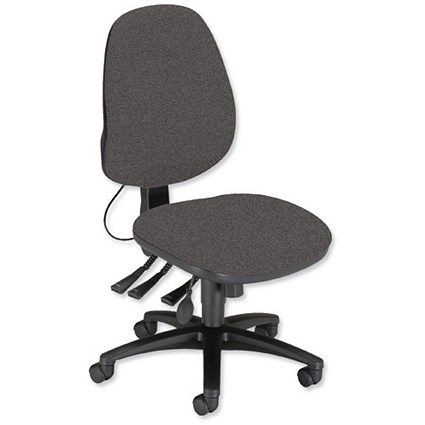 Sonix Support S2 Chair Asynchronous Lumbar-adjust High Back Seat W480xD450xH460-570mm Shadow