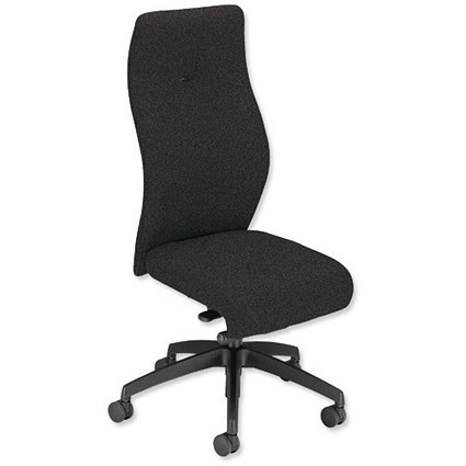 Sonix Poise Synchronous Seat Slide High Back Posture Seat W480xD440-490xH410-520mm Onyx Black