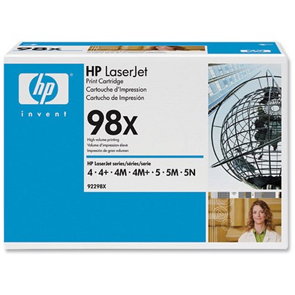 Hewlett Packard [HP] Laser Toner Cartridge Page Life 8800pp Black Ref 92298X