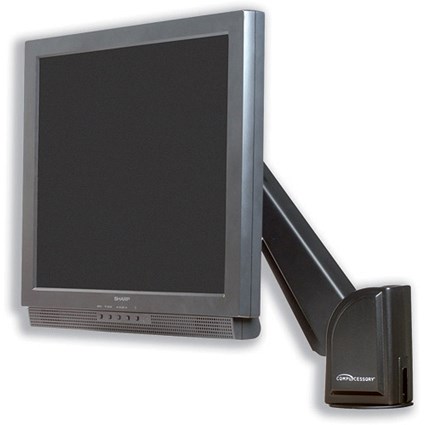 Compucessory Monitor Arm Standard for 14-17 inch TFT LCD Monitor 10Kg Maximum Black