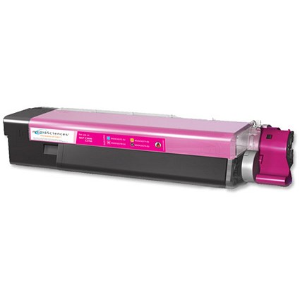 Media Sciences Compatible Laser Toner Cartridge Magenta [OKI 43872306] Ref 40595
