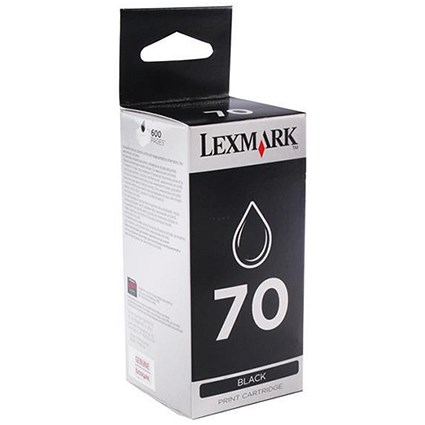 Lexmark 70 Black Inkjet Cartridge