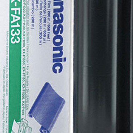 Panasonic Fax Ribbon Refill Black Ref KXFA133X