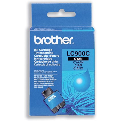 Brother LC900C Cyan Inkjet Cartridge