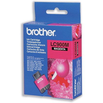 Brother LC900M Magenta Inkjet Cartridge