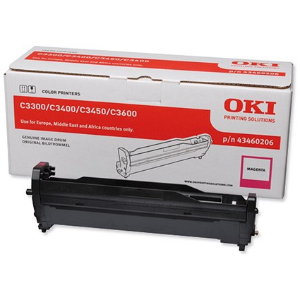 Oki 43460206 Magenta Laser Drum Unit