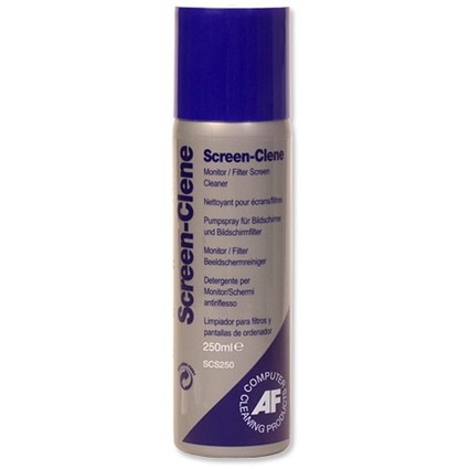 AF Screen-Clene Pump Spray Anti-static Non-smearing with Free Computiss Absorbent Lint-free