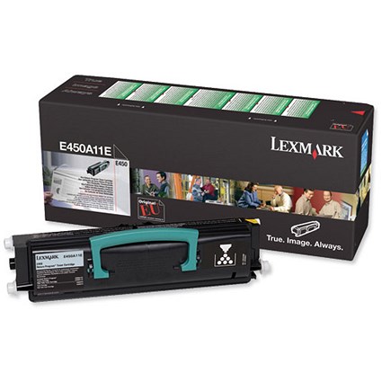 Lexmark E450A11E Laser Toner Cartridge