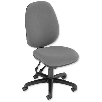 Trexus Heavy Duty Wellington 24/7 Operator Chair Seat W500xD490xH460-580mm Grey