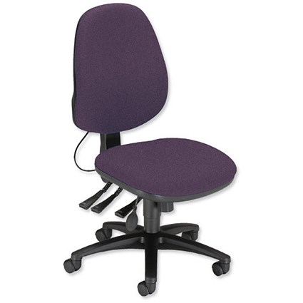 Sonix Jour J2 High Back Office Chair Seat W480xD450xH460-570mm Iris