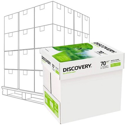 Discover Paper Discovery Paper A4 70gsm (Pallet 64 Boxes) - 59912x64 | Paperstone