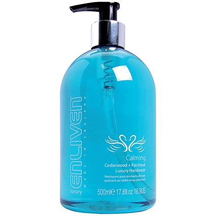 Enliven Luxury Handwash, Cedarwood & Patchouli - 500ml