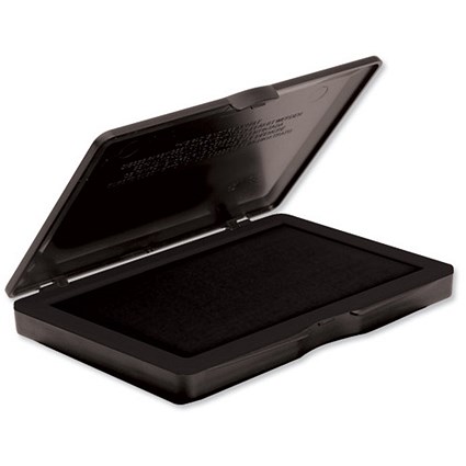 Dormy Micro Stamp Pad 110x70mm Black [Pack 10]
