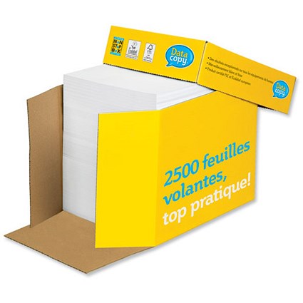 Data Copy A4 Everyday Paper / White / 80gsm / Box (2500 Sheets)