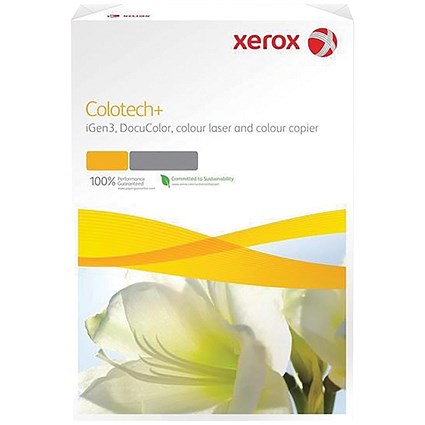 Xerox Colotech+ A3 Copier Paper, White, 100gsm, Ream (500 Sheets)