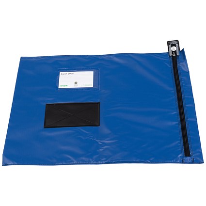 Versapak Lightweight Security Mailing Pouch, 470x360mm, Blue