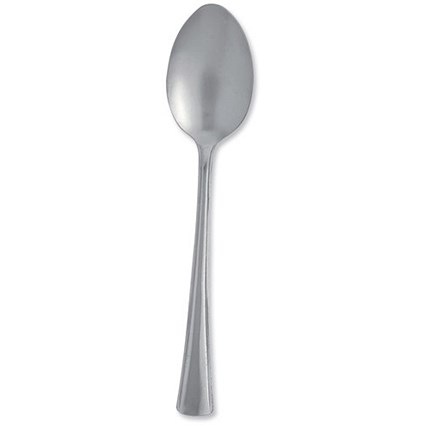 Stainless Steel Dessert Spoons - Pack of 6