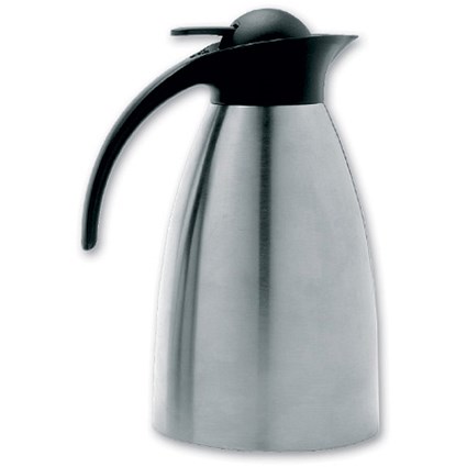CaterX Vacuum Jug Airtight with Trigger-action Pour Capacity 1.5 Litres Stainless Steel