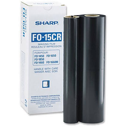 Sharp Fax Ribbon Black Ref FO15CR