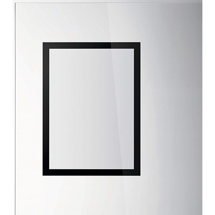 Durable Duraframe Static Cling Signage Frames, A4, Black, Pack of 2 Durable Duraframe Static Cling Signage Frames, A4, Black, Pack of 2