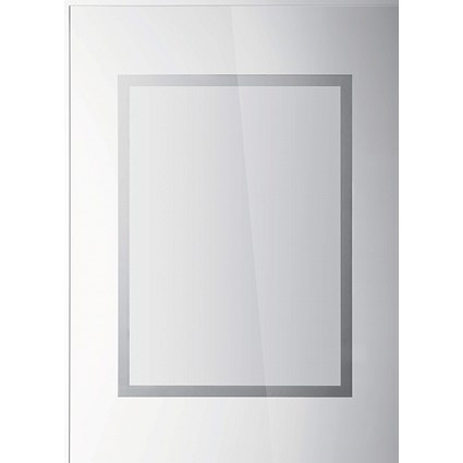 Durable Duraframe Static Cling Signage Frames, A3, Silver, Pack of 2 Durable Duraframe Static Cling Signage Frames, A3, Silver, Pack of 2