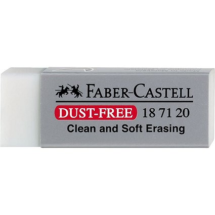 Faber-Castell Dust-free Eraser, Pack of 20
