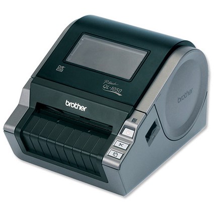 Brother QL1050 Labelmaker Thermal USB Serial Auto-cut 300dpi Max.W102mm 56 Labels/min Ref QL1050ZU1