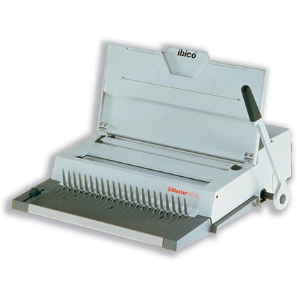 GBC IbiMaster 400E Binding Machine Electric Comb 500 Wire 120 Sheets Punches 12x80gsm Ref IB271236