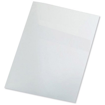 GBC PolyCovers Opaque Binding Covers / 300 micron / White / A4 / Pack of 100