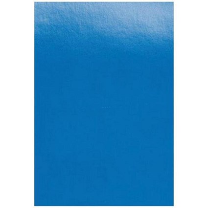 GBC PolyCovers Opaque Binding Covers / 300 micron / Blue / A4 / Pack of 100
