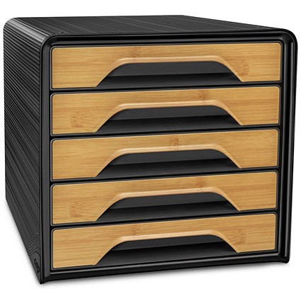 CEP Silva by Cep Bamboo 5 Drawer Unit -