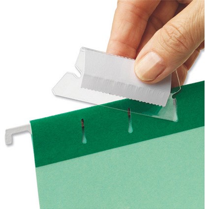 Esselte Pendaflex Card Inserts for Suspension File Tabs White [Pack 100]