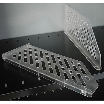 Bisley Dividers for Slotted Shelf / Grey / Pack of 5