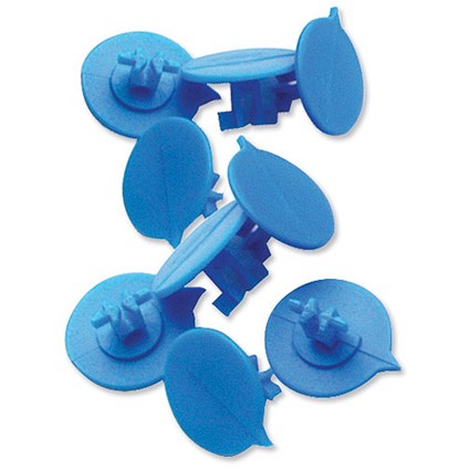 Versapak Button Seals Blue for Versapak Mailing Pouches Ref IMSEALBL [Pack 500]