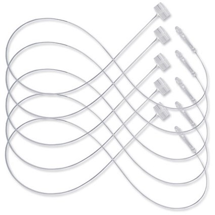 Avery Secur-a-tach Tagging Fastener Loops Plastic 229mm [Pack 5000]