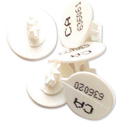 Versapak Numbered Security Seals for Versapak Mailing Pouches Ref WSEALNO [Pack 500]