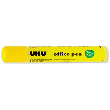 UHU Office Glue Pen Washable Fast-working Solvent-free 45ml