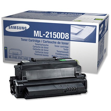 Samsung Laser Toner Cartridge Page Life 8000pp Black Ref ML-2150D8-ELS