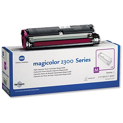 Konica Minolta Laser Toner Cartridge Page Life 4500pp Magenta Ref 1710517007