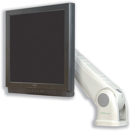 Compucessory Monitor Arm Gas Adjustable for 14-15 inch TFT LCD Monitor 8Kg Maximum Grey