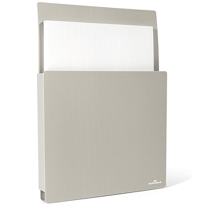 Durable Info Box Self-Adhesive Holder, A4, Grey