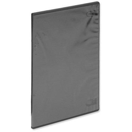 Standard DVD Case, Black, Pack of 5