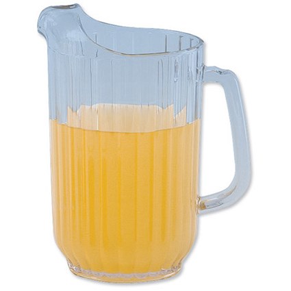 Polycarbonate Jug / Dishwasher Safe / 1.1 Litre / Clear