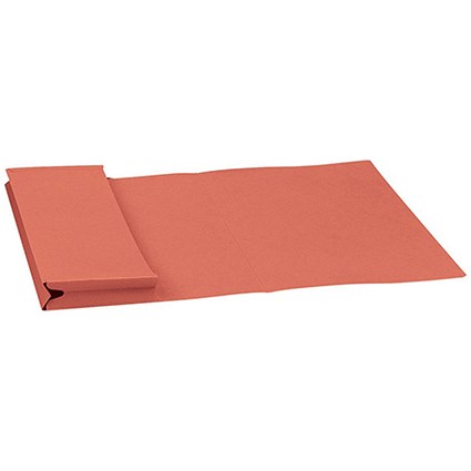 Invo Legal Document Wallet Full Flap 315gsm W356xH254mm Orange Ref 400038627 [Pack 50]