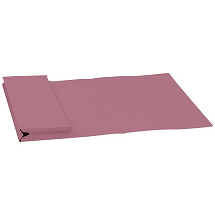 Invo Legal Document Wallet Full Flap 315gsm W356xH254mm Pink Ref 400038661 [Pack 50]