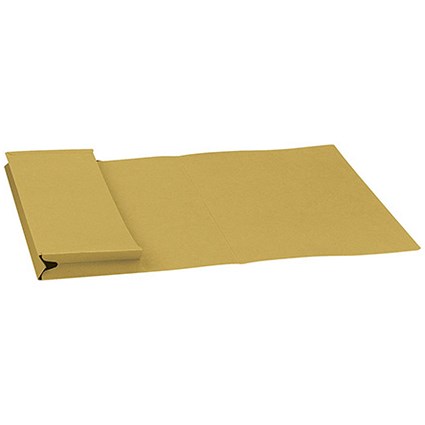 Invo Legal Document Wallet Full Flap 315gsm W356xH254mm Yellow Ref 400038626 [Pack 50]
