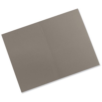 Guildhall Square Cut Folders Manilla 315gsm Foolscap Grey Ref FS315-GRYZ [Pack 100]